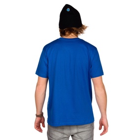 System Tee SS royal blue L